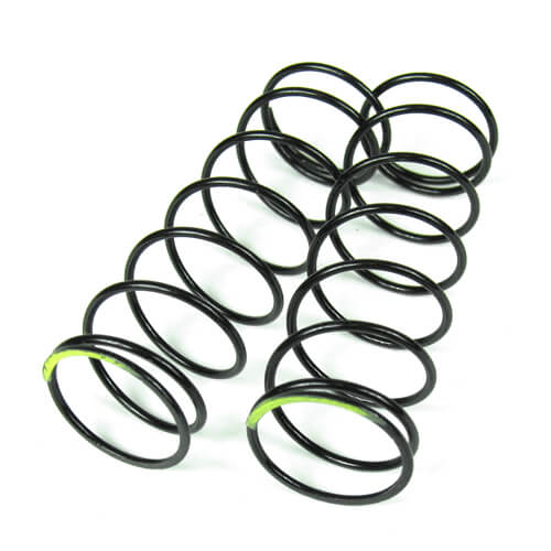 TKR6037 – Shock Spring Set (front, 1.5×8.0T, 70mm, yellow)