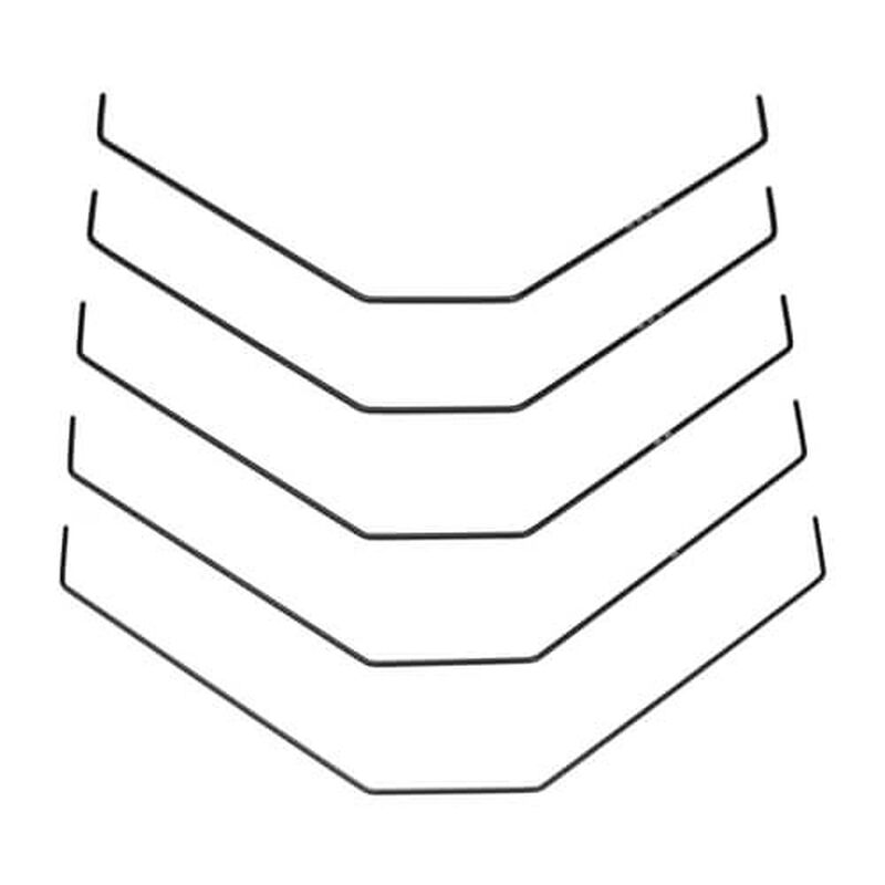 Sway Bar Set(Rear,Bars only,1.0-1.4mm):EB410,ET410