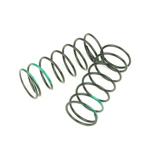 Shock Spring Set (front, 1.4×7.625, 5.25lb/in, 50mm, green)