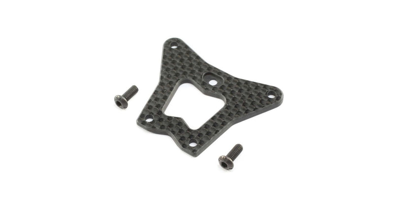 Carbon Front Steering Gearbox Brace: 22X-4 (TLR331049)