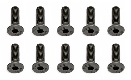 M3X10mm Flat Head Hex Screw (10)