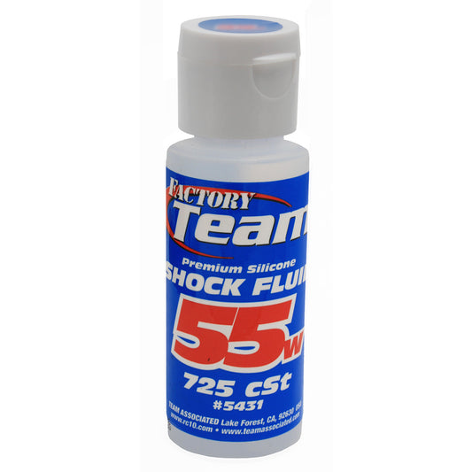 Associated 55Wt Silicone Shock Oil 2oz