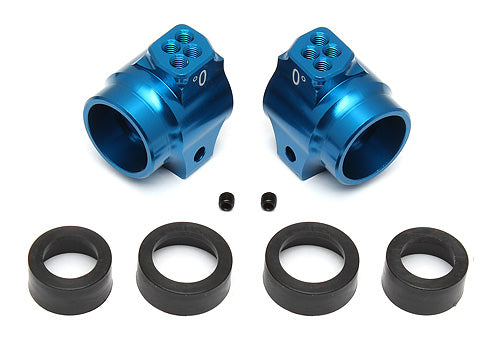 B5 Aluminum Rear Hubs, Blue