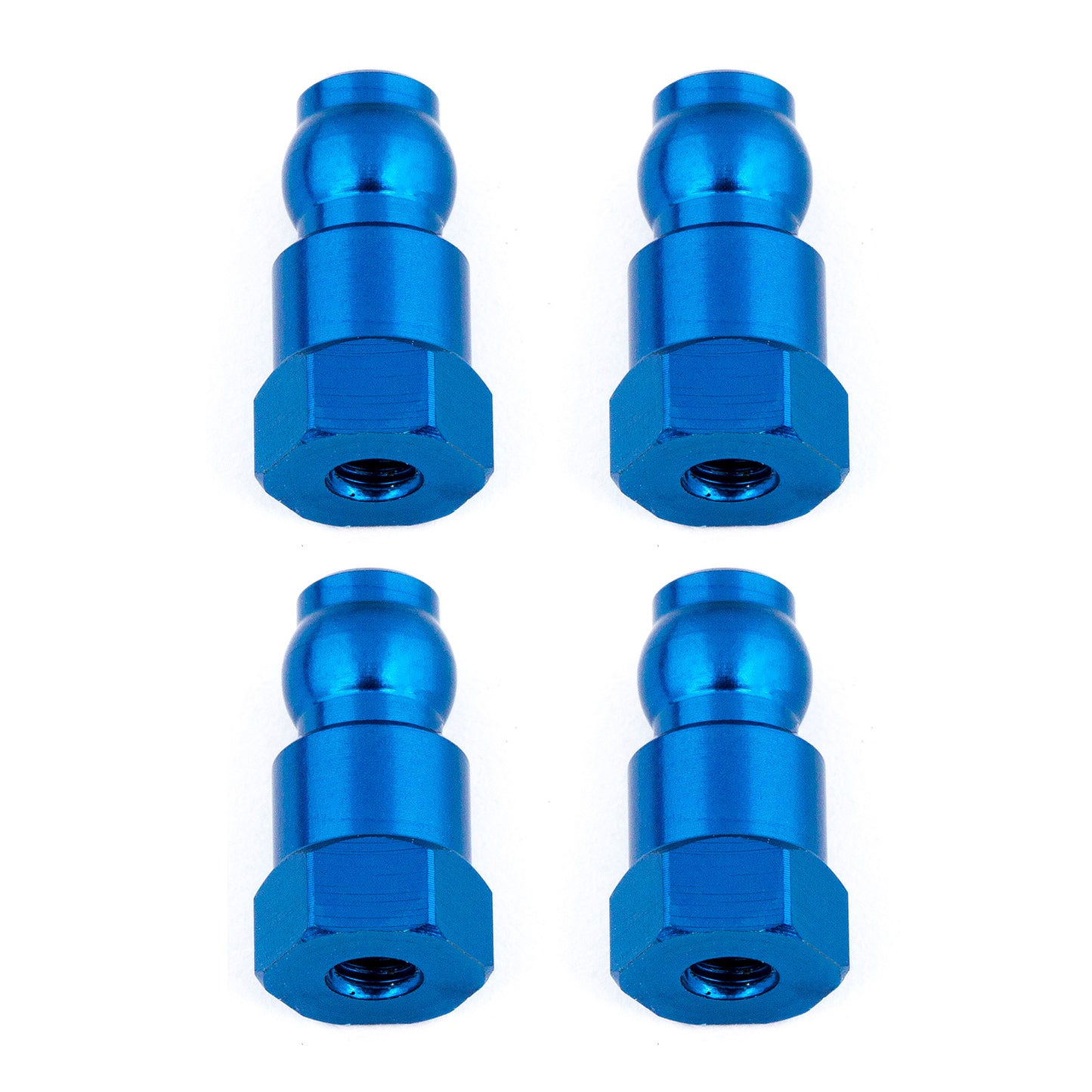 Shock Bushings, 14mm, Blue Aluminum