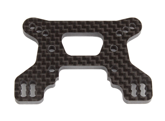 RC10B74.1 Front Shock Tower, 23mm, Carbon Fiber