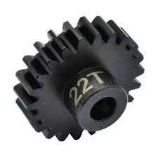 Hot Racing Steel Mod 1 Pinion Gear w/5mm Bore (22T)