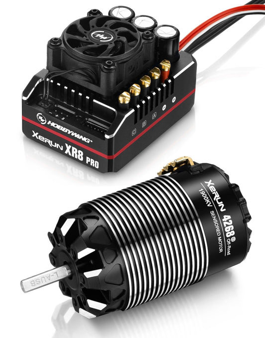 XeRun XR8 PRO G3 ESC and 1900kv 4268 G3 Motor Combo