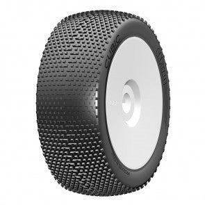 GRP Cubic Pre-Mounted 1/8 Buggy Tires (2)