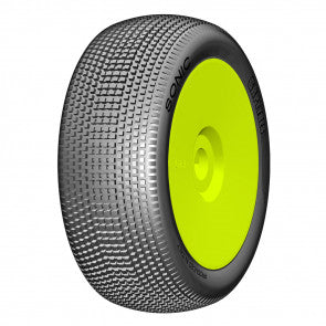 GRP Sonic Pre-Mounted 1/8 Buggy Tires (2)