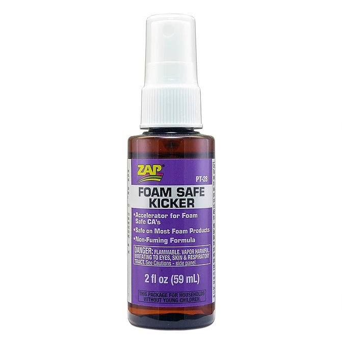 ZAP Foam Safe Kicker 2oz Pump Spray Bottle