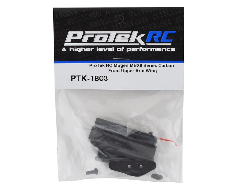 ProTek RC Mugen MBX8 Series Carbon Front Upper Arm Wing