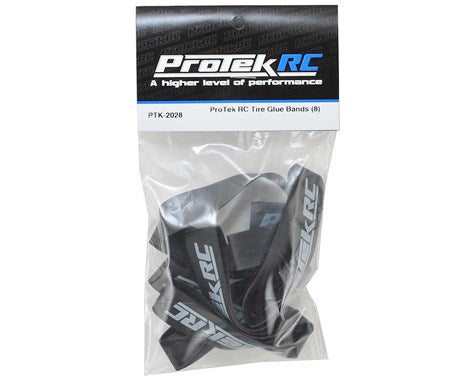 ProTek RC Tire Glue Bands (8)