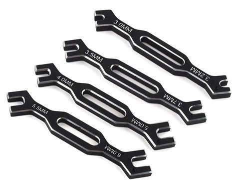 ProTek RC Aluminum Turnbuckle Wrench Set (3, 3.2, 3.5, 3.7, 4, 5, 5.5 & 6mm)