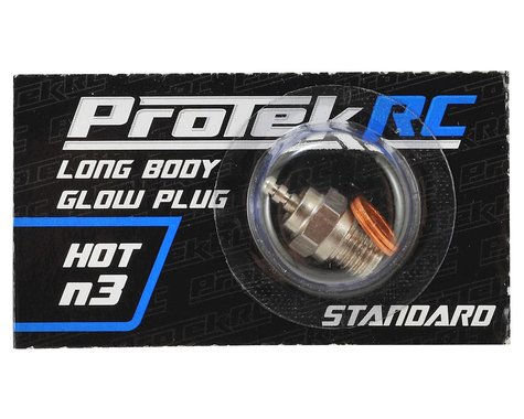 PTK-2553 ProTek RC N3 Hot Standard Glow Plug (.12, .15 and .18 Engines)