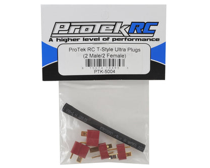 ProTek RC T-Style Ultra Plugs (2 Male/2 Female)