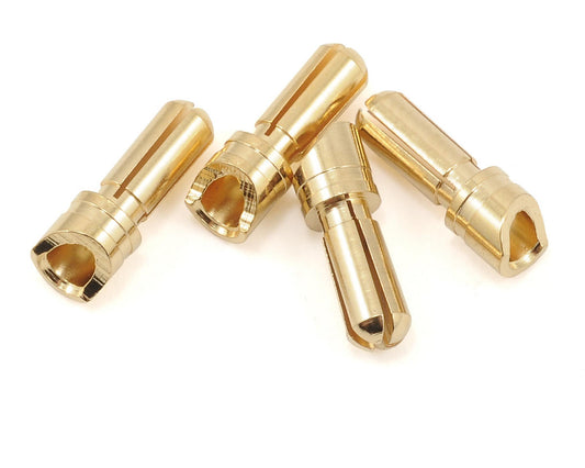 ProTek RC 3.5mm "Super Bullet" Gold Connectors (4 Male)