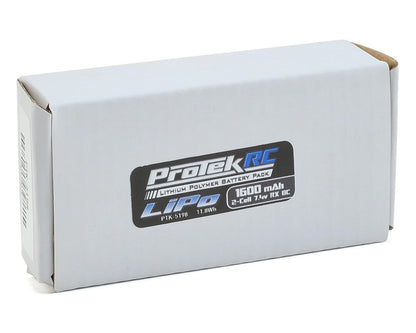 ProTek RC Lightweight LiPo Receiver Battery Pack (Mugen/AE/XRAY/8ight-X) (7.4V/1600mAh) (w/Balance Plug)