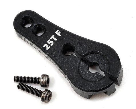 ProTek RC 4mm Aluminum Long Clamping Servo Horn (Black) (25T)