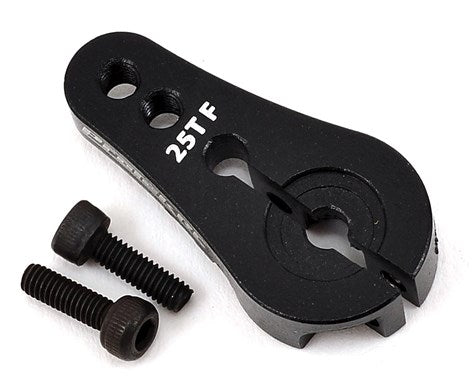 ProTek RC 4mm Aluminum Short Clamping Servo Horn (Black) (25T)