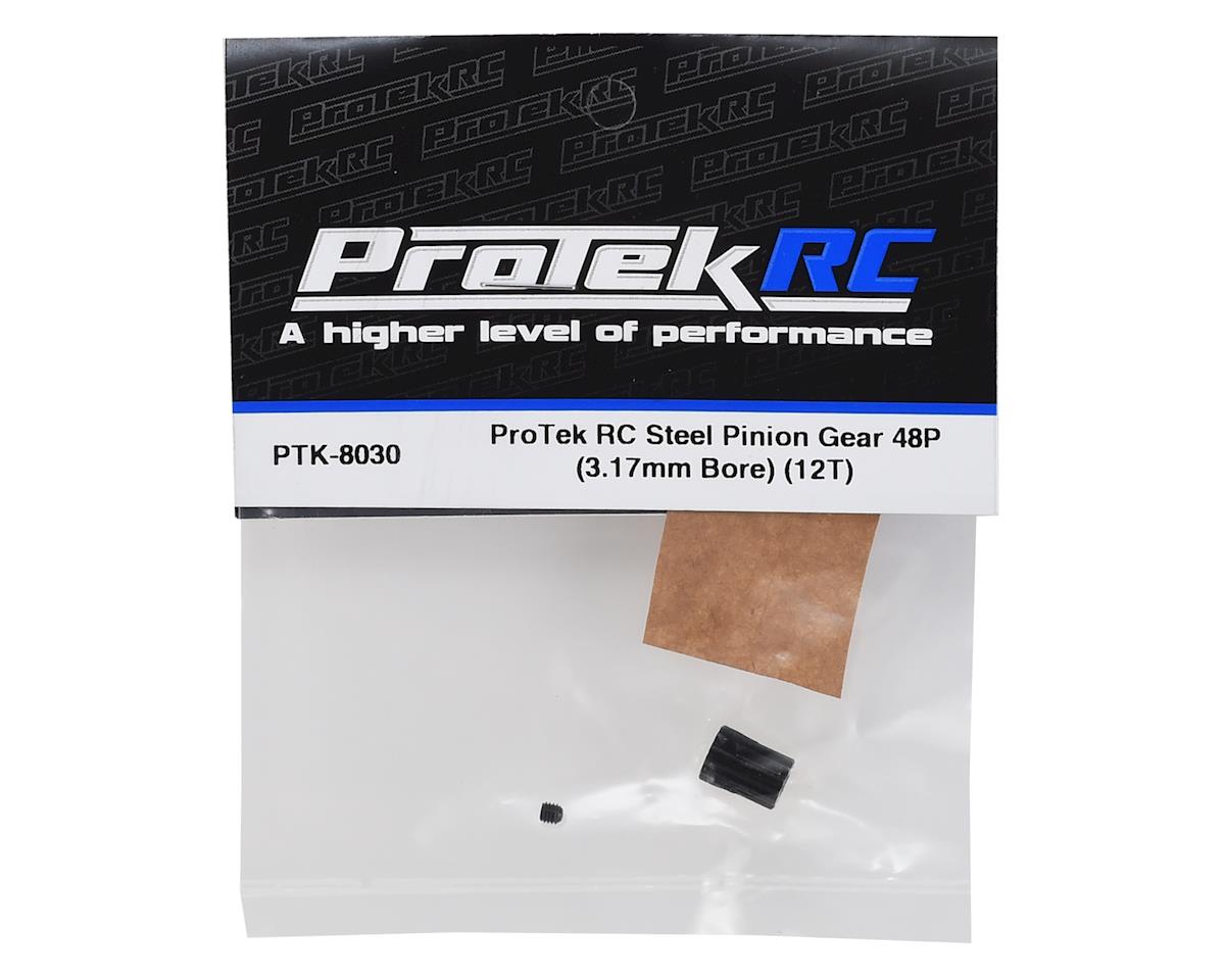 ProTek RC Lightweight Steel 48P Pinion Gear (3.17mm Bore)