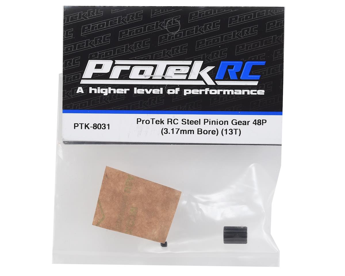 ProTek RC Lightweight Steel 48P Pinion Gear (3.17mm Bore)