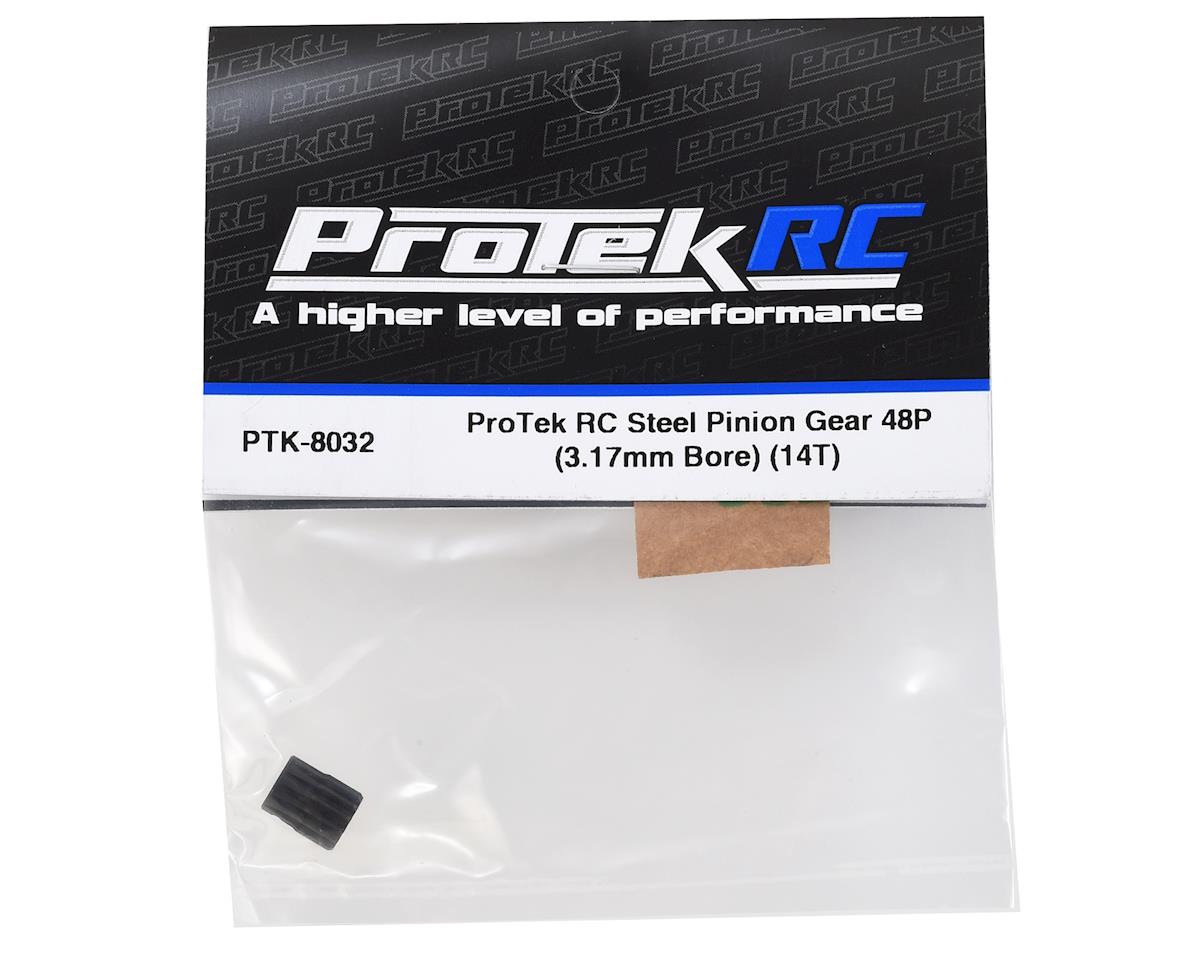 ProTek RC Lightweight Steel 48P Pinion Gear (3.17mm Bore)