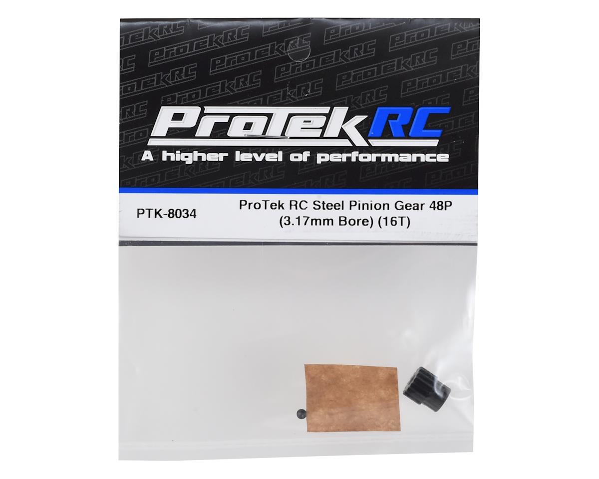 ProTek RC Lightweight Steel 48P Pinion Gear (3.17mm Bore)