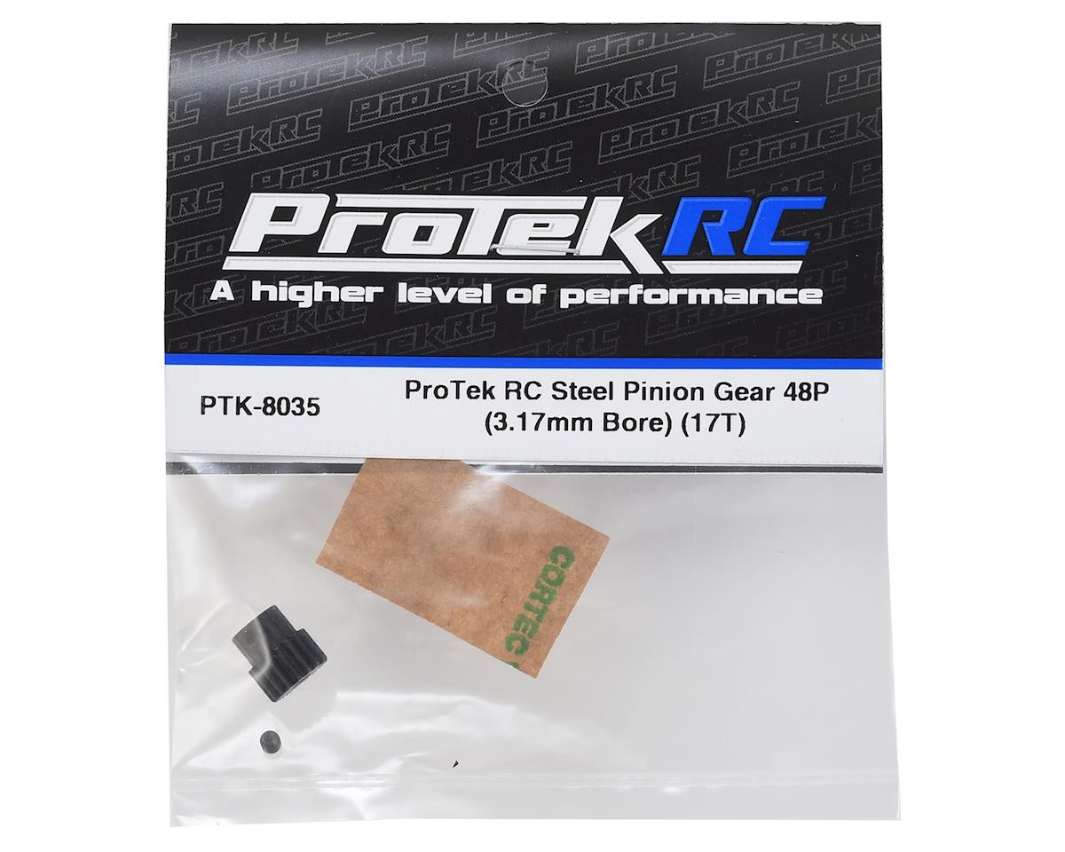 ProTek RC Lightweight Steel 48P Pinion Gear (3.17mm Bore)