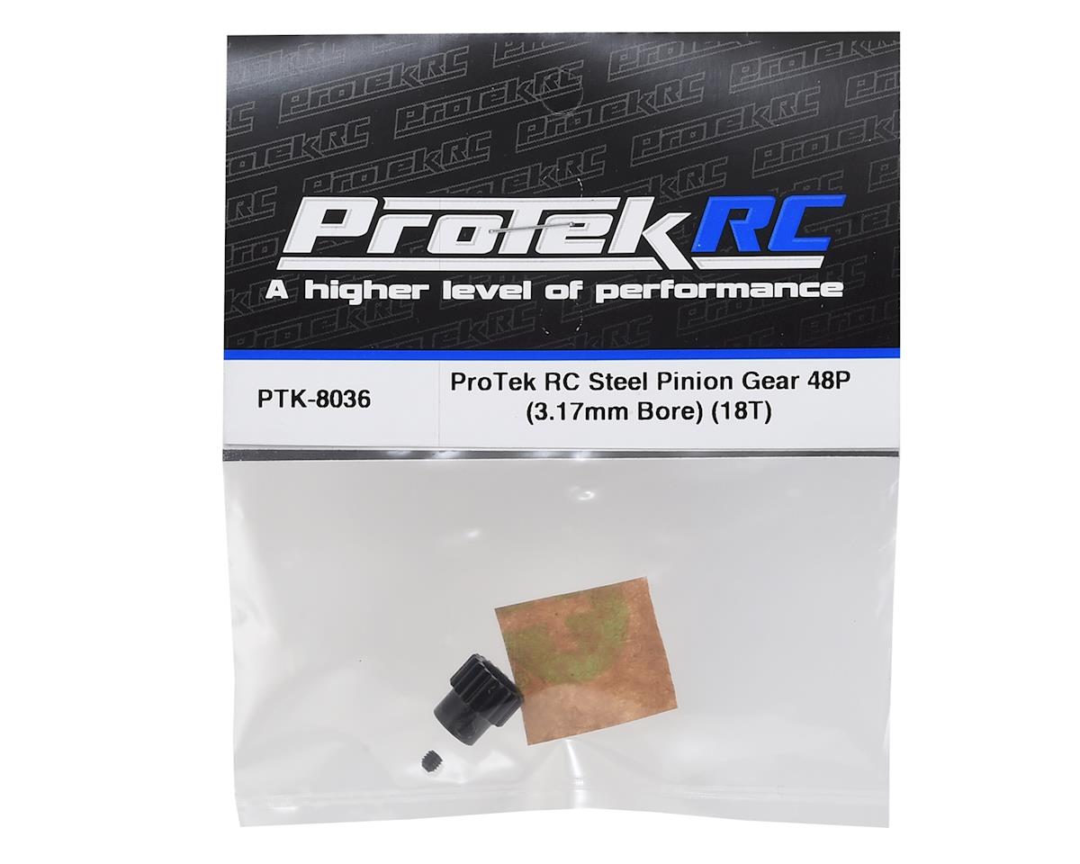 ProTek RC Lightweight Steel 48P Pinion Gear (3.17mm Bore)