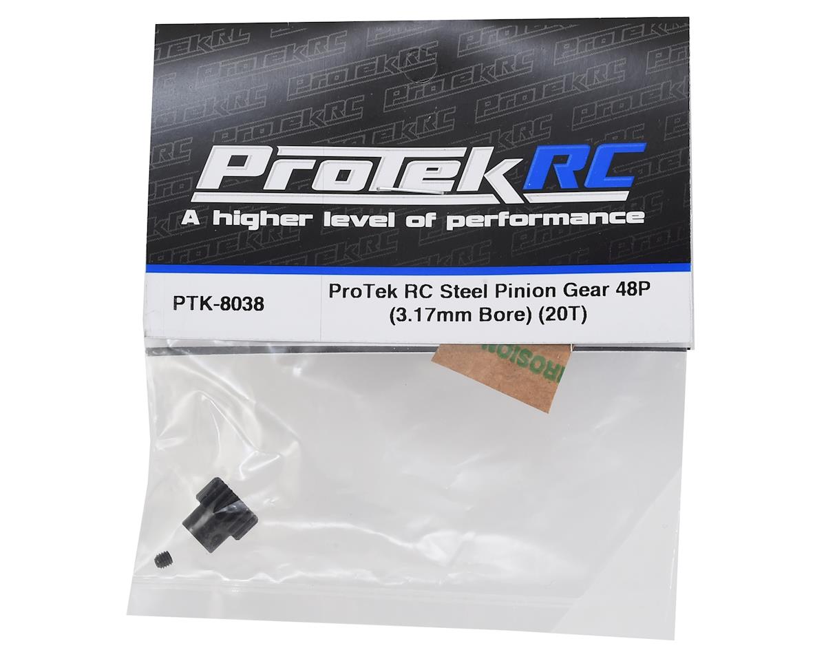 ProTek RC Lightweight Steel 48P Pinion Gear (3.17mm Bore)