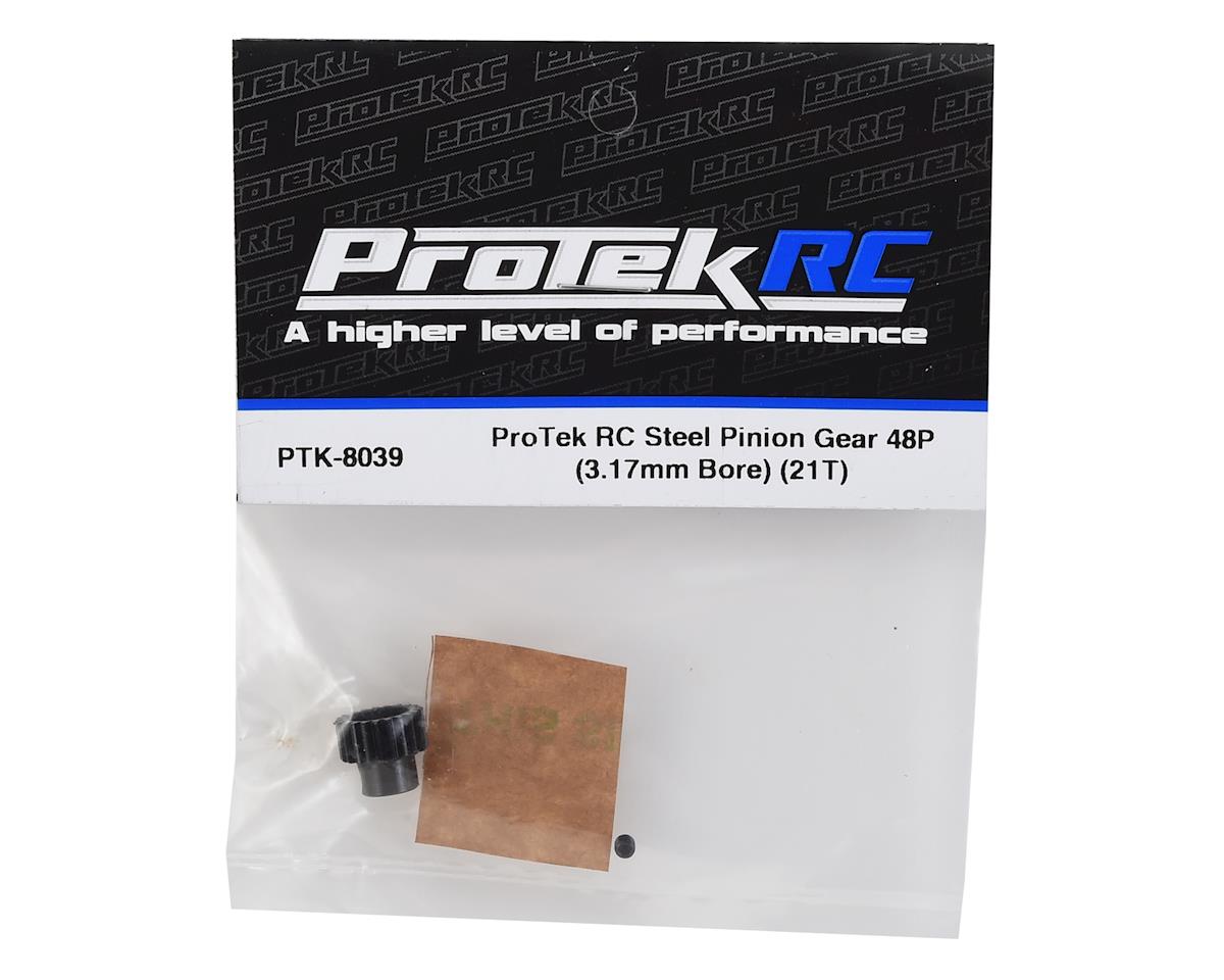 ProTek RC Lightweight Steel 48P Pinion Gear (3.17mm Bore)