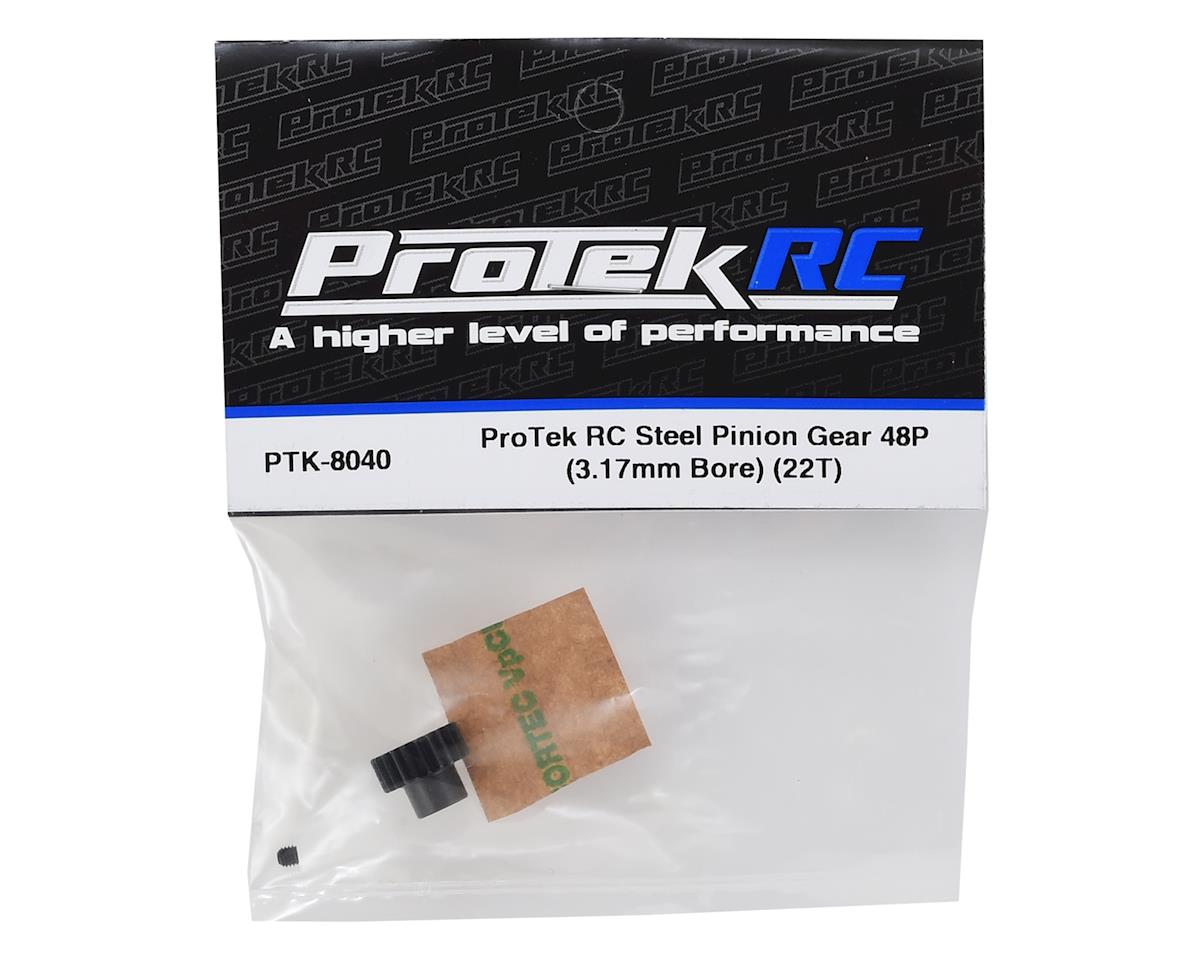 ProTek RC Lightweight Steel 48P Pinion Gear (3.17mm Bore)