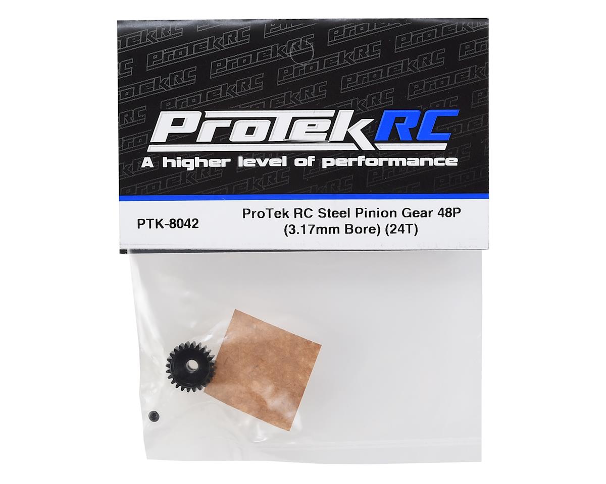 ProTek RC Lightweight Steel 48P Pinion Gear (3.17mm Bore)