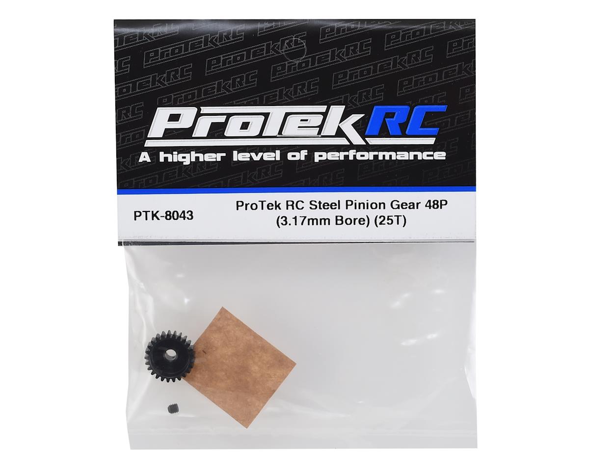 ProTek RC Lightweight Steel 48P Pinion Gear (3.17mm Bore)