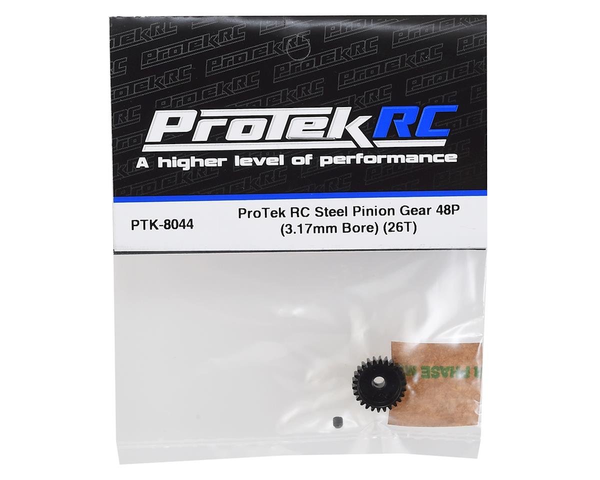 ProTek RC Lightweight Steel 48P Pinion Gear (3.17mm Bore)