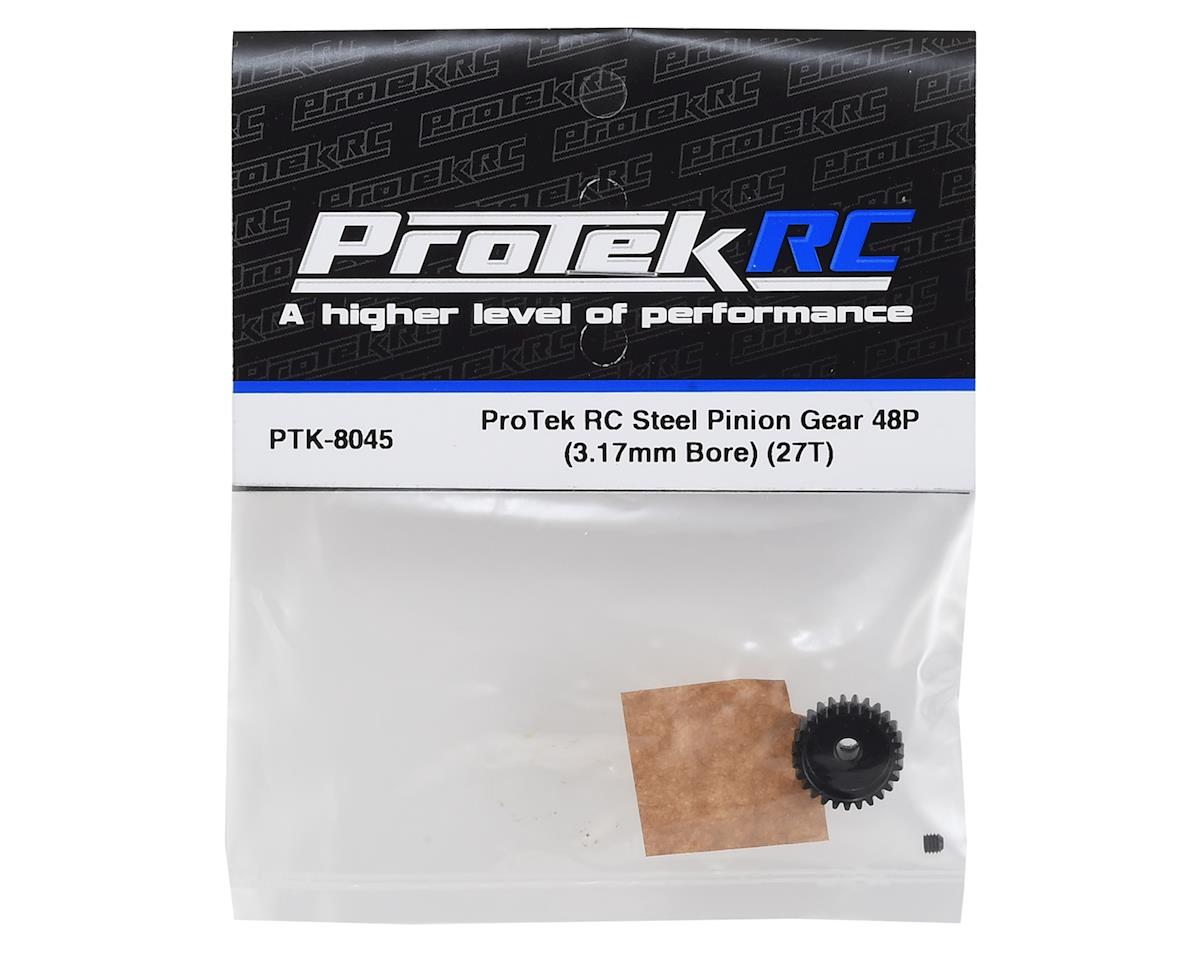 ProTek RC Lightweight Steel 48P Pinion Gear (3.17mm Bore)