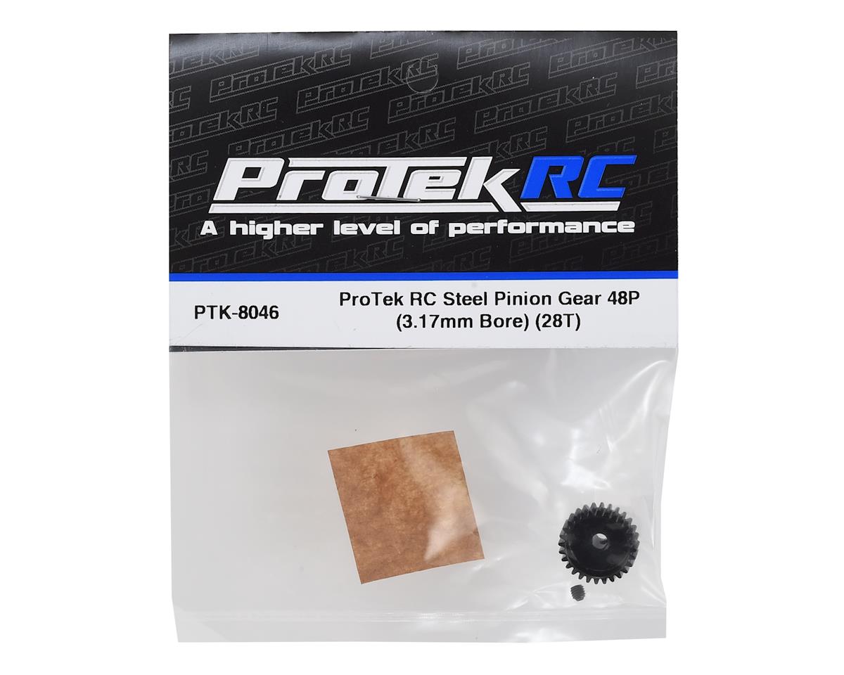 ProTek RC Lightweight Steel 48P Pinion Gear (3.17mm Bore)