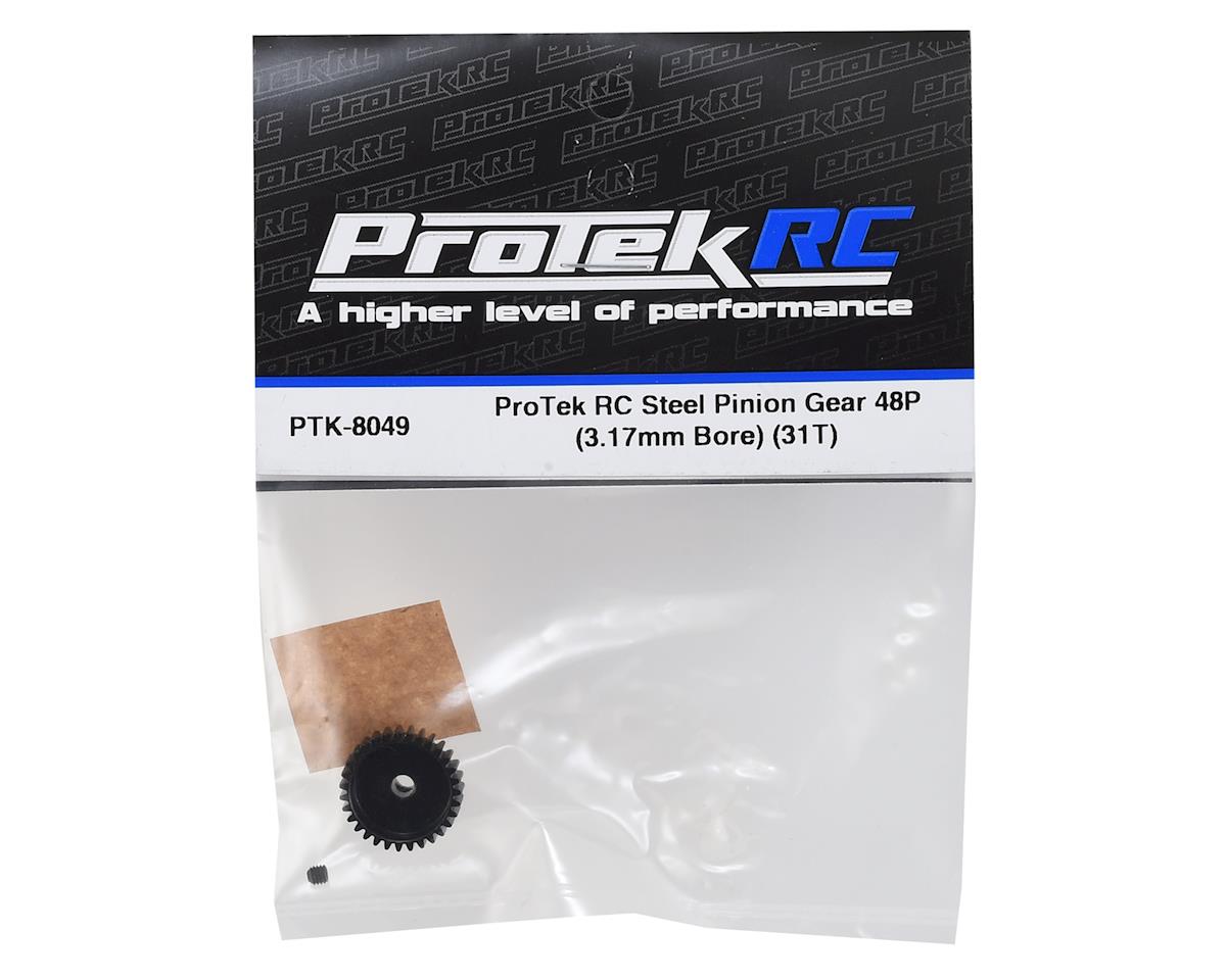 ProTek RC Lightweight Steel 48P Pinion Gear (3.17mm Bore)