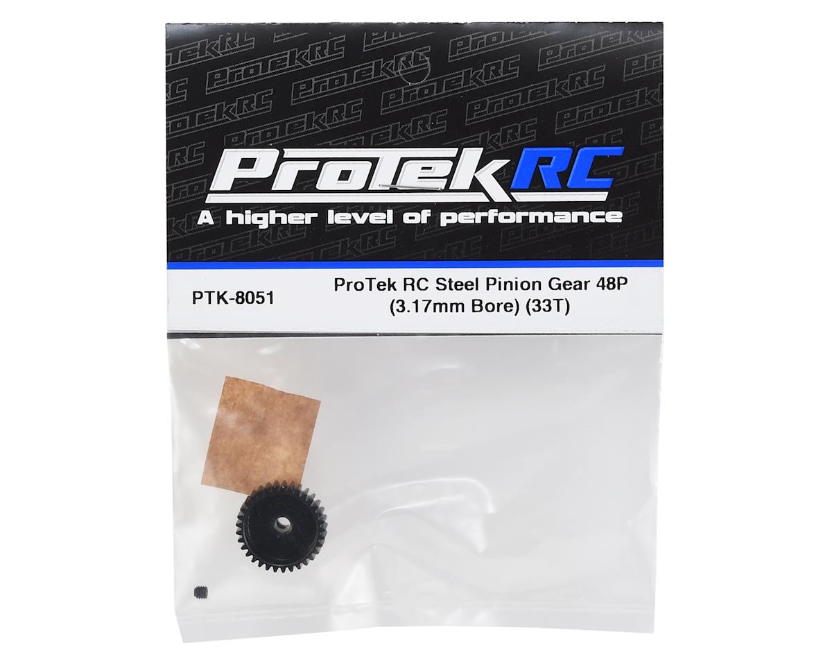 ProTek RC Lightweight Steel 48P Pinion Gear (3.17mm Bore)