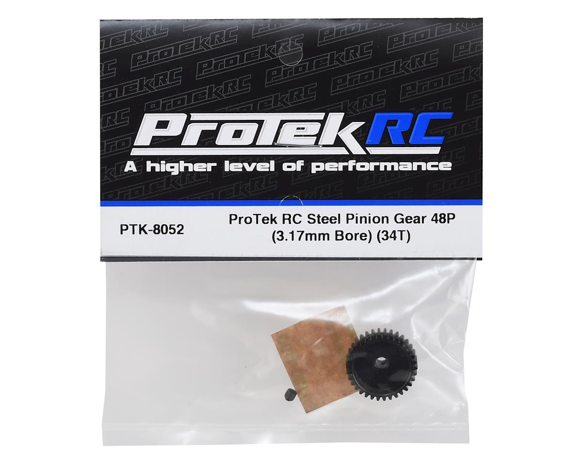 ProTek RC Lightweight Steel 48P Pinion Gear (3.17mm Bore)