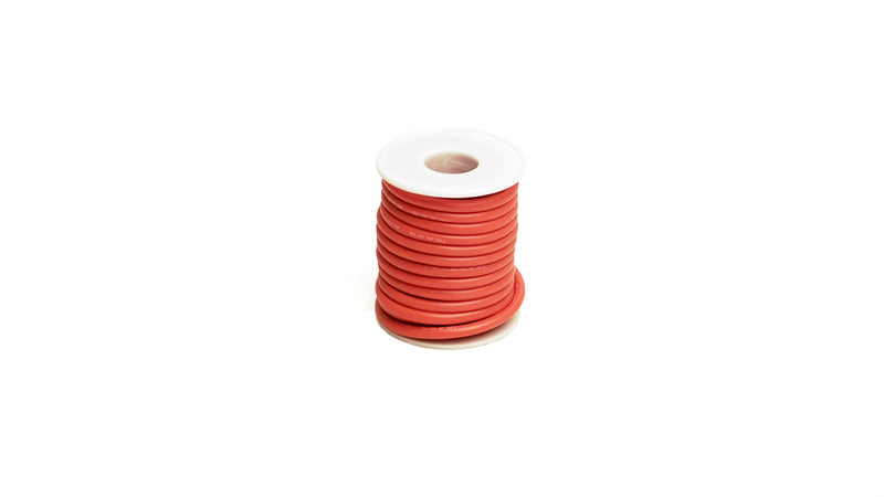 RCE1204 12 Gauge Silicone Ultra-Flex Wire; 25' Spool (Red)