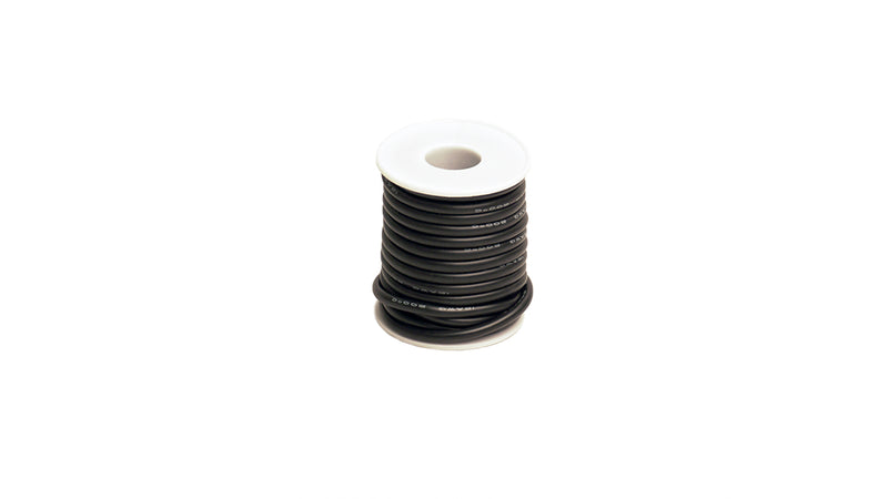 RCE1205 12 Gauge Silicone Ultra-Flex Wire; 25' Spool (Black)