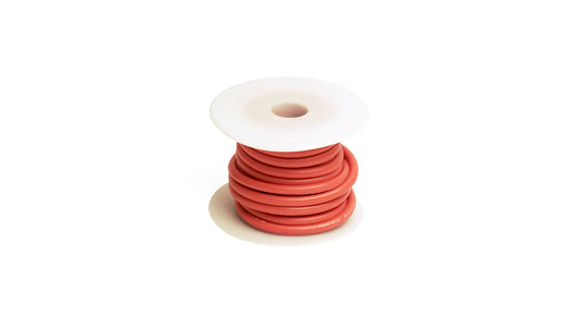 10 Gauge Silicone Ultra-Flex Wire; 25' (Red) (RCE1206)