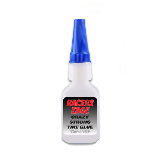 Crazy Strong Tire Glue 20g w/Pin Cap and Tips THIN