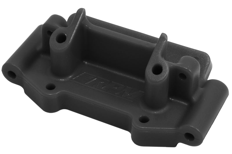 Black Front Bulkhead for Traxxas 1/10 2WD Vehicles