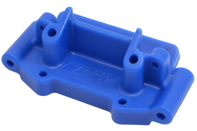 Blue Front Bulkhead for Traxxas 1/10 2WD Vehicles