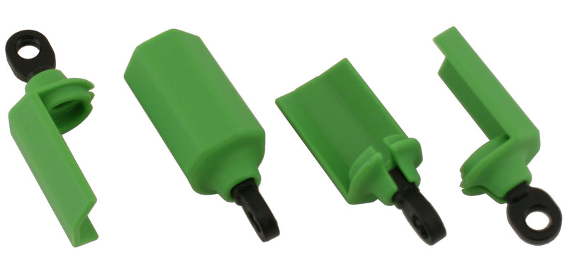 Shock Shafts Guards,Green:TRA1/10th,Rally,DESC410R