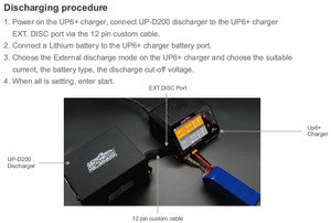 D200 15A/200W Discharger (use with UPTUP6PLUS, UPTUP7 or UPTUP8)