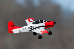 T-28 Trojan Micro RTF Airplane w/PASS