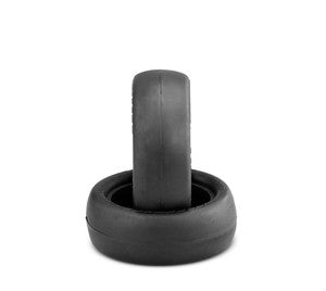 Smoothie 2 Thick Sidewall, Silver Compound, for 2WD Buggy Front